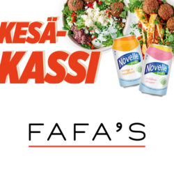 (FAFA’S) Kesäkassi: 2 salaattia ja 2 Novelle Fresh 0,33l S-Etukortilla 28€…